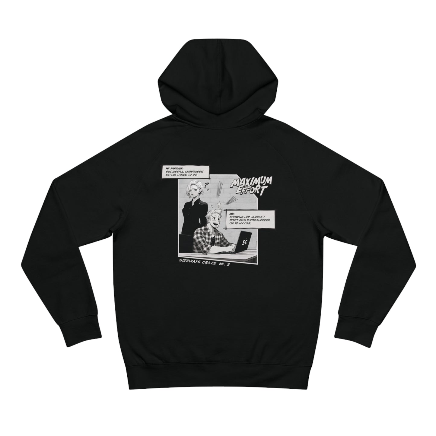 Excited Car Guy Hoodie - Comic Series