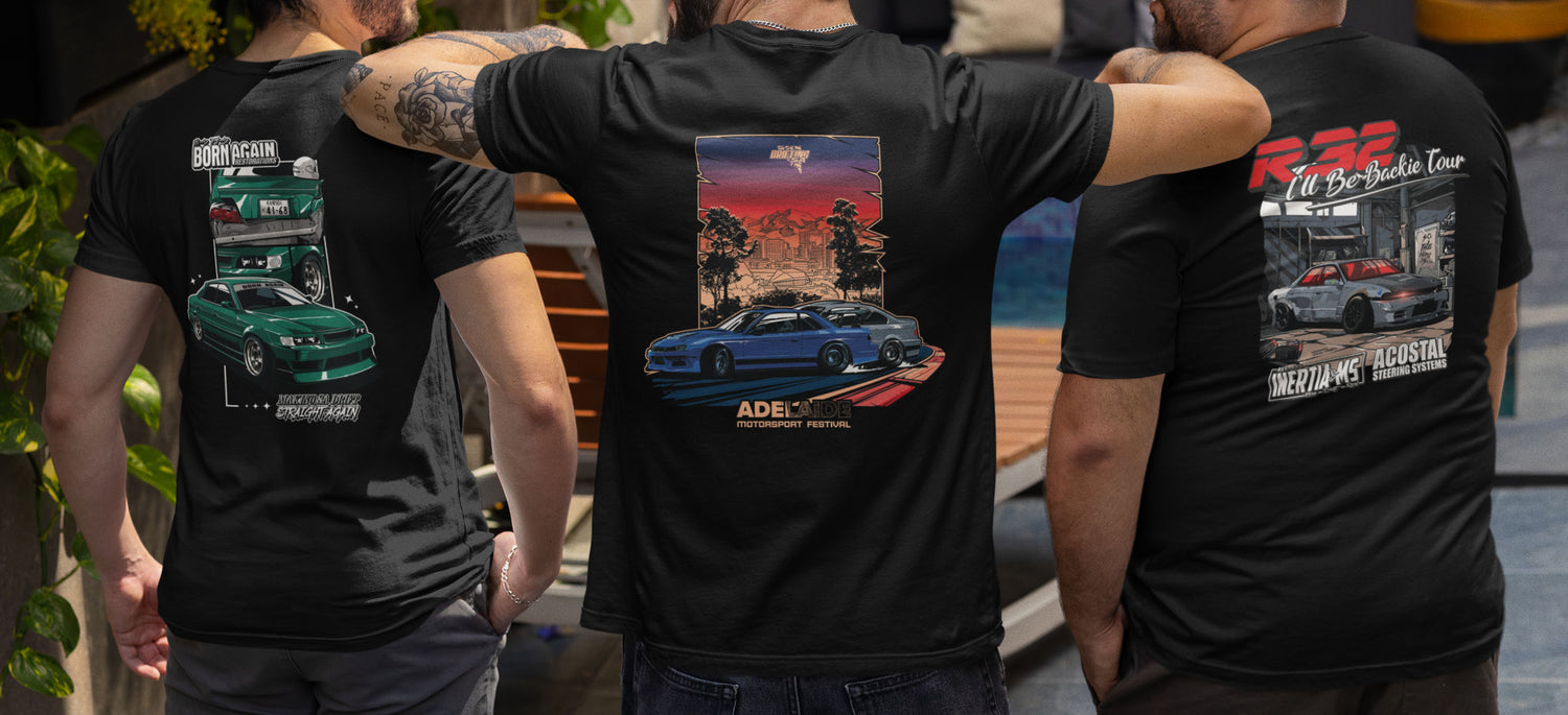 Custom Racing Team Merch Design