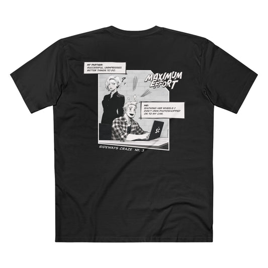 Excited Car Guy Tee - Comic Series