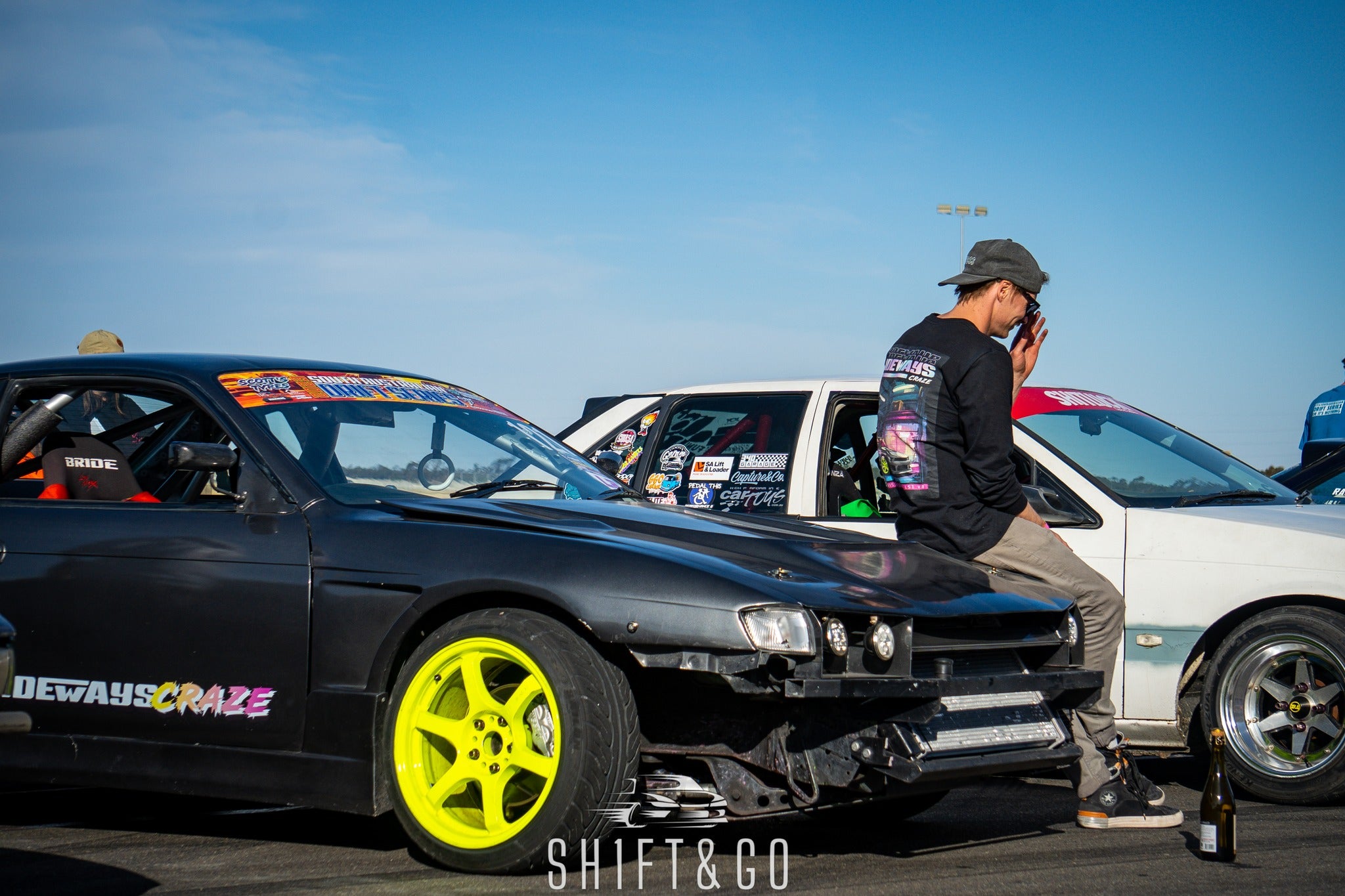 Sh1ft & Go Photography - Sideways Craze Drift Apparel - Nissan Silvia s14