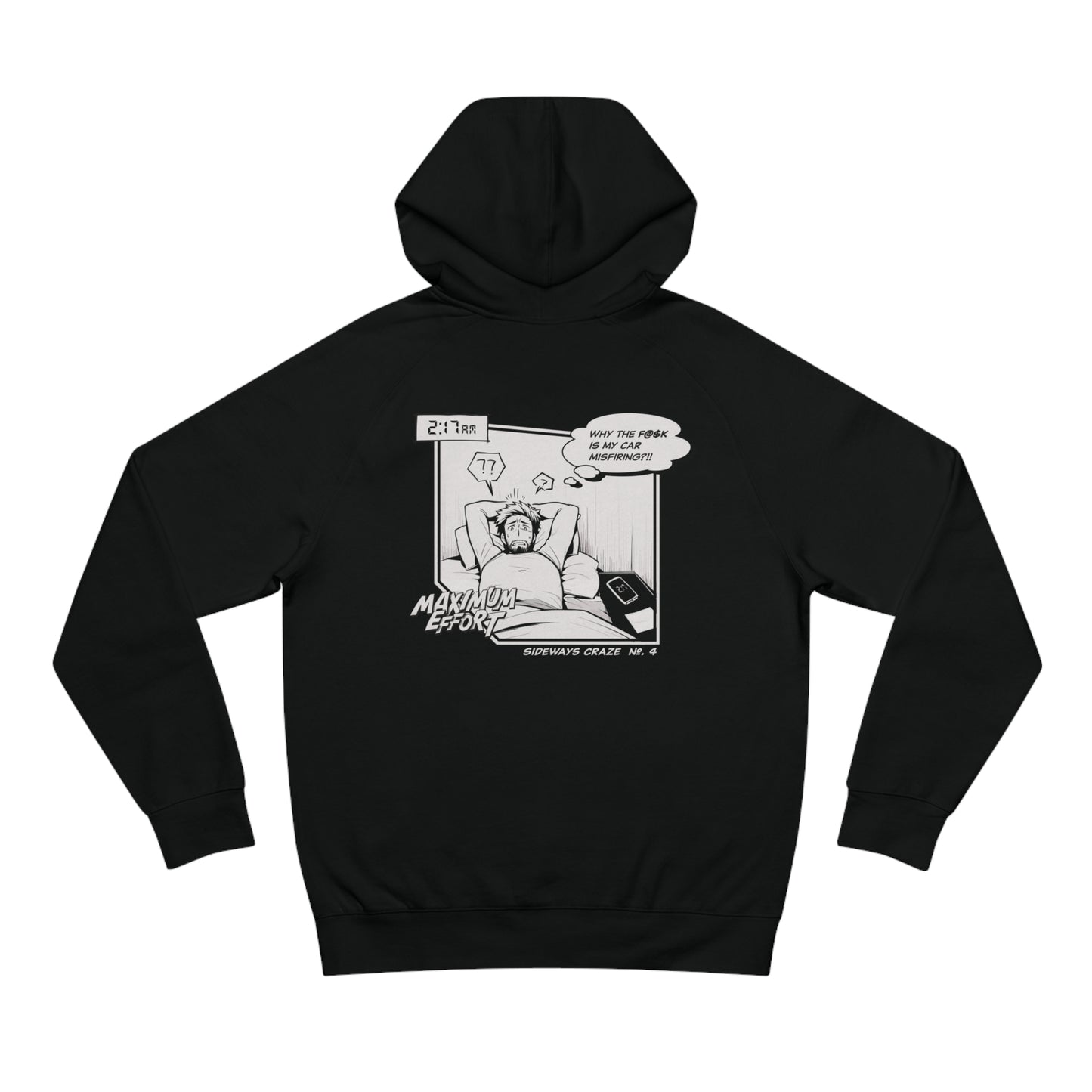 Broken Car Insomnia Hoodie - Comic Series